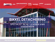 Tablet Screenshot of bikkel.nl